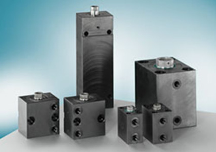 Hydraulik Block- und Spannzylinder